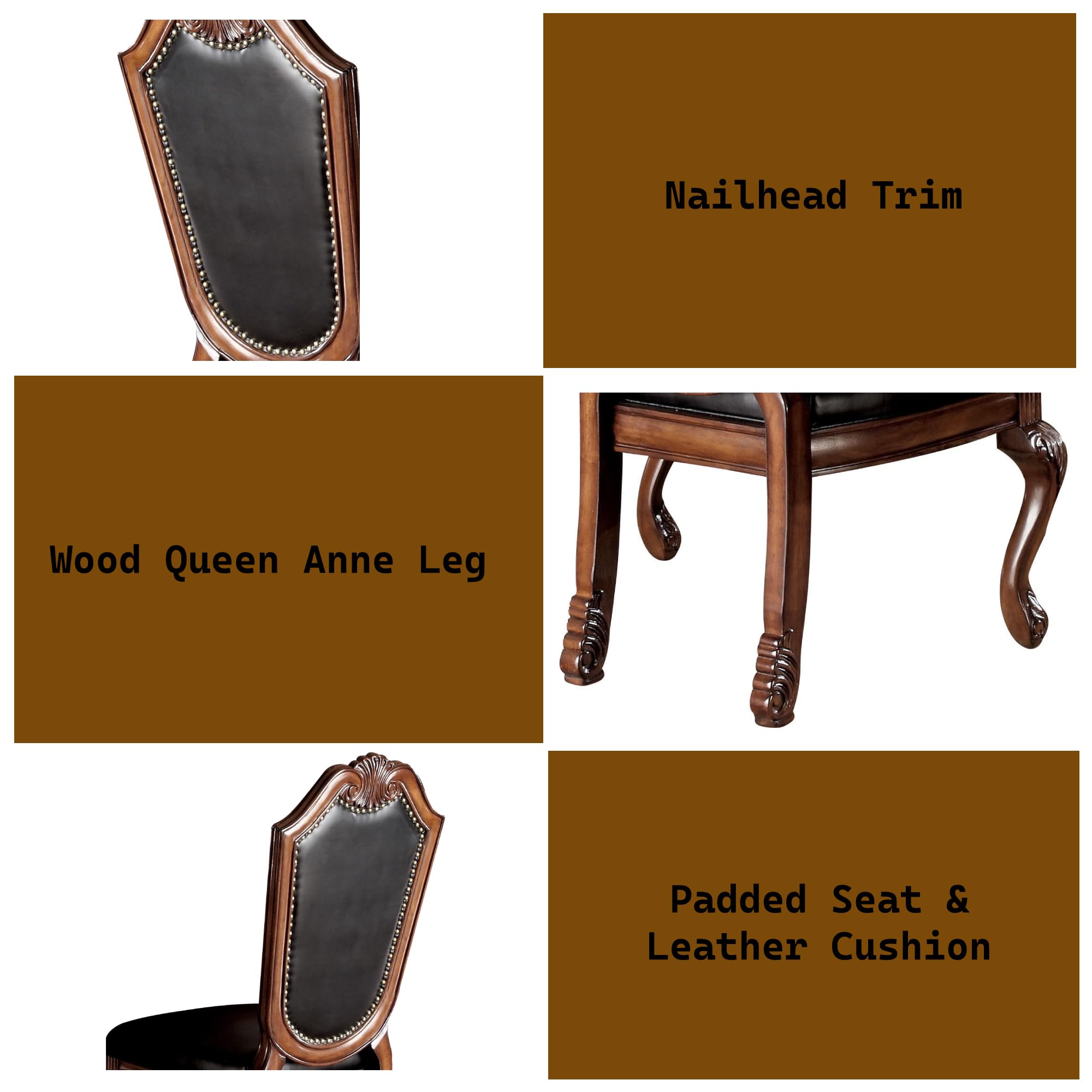 Amazon.com - ACME Chateau De Ville Side Chair (Set-2) - 10038